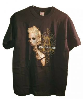 Ashlee Simpson Love Tour T - Shirt Size Medium M - L.  O.  V.  E.  Tour - Rare