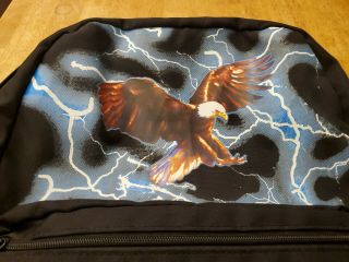 RARE TRAVIS SCOTT BIRDS IN THE TRAP SING MCKNIGHT BLACK BACKPACK PRE OWNED 3