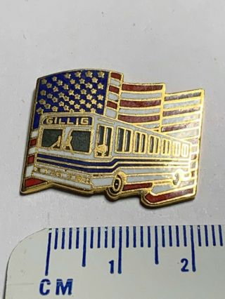 Vintage Gillig Bus Transit Hat Pin Rare
