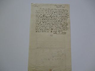 Antique American Document Signed Autograph 19th Century 1868 Historic Finds
