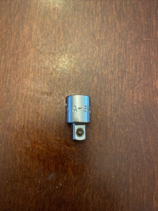 Snap On Vintage,  Rare.  9/32 To 1/4 Adapter (a - 6)