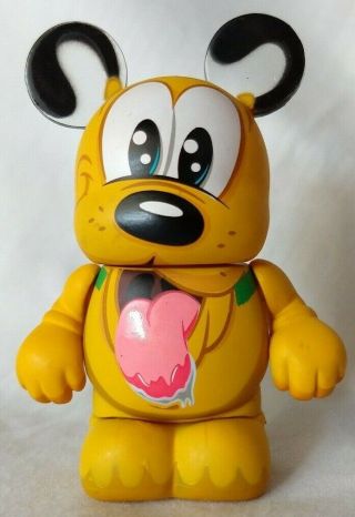Rare Hand Signed Enrique Pita 2012 Pluto Disney Vinylmation Furry Friends Mickey