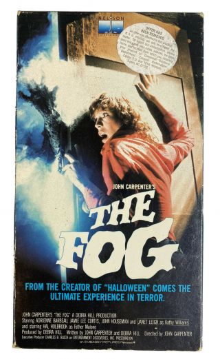 The Fog Vhs Rare 1987 Release Horror Halloween Cult Classic Embassy