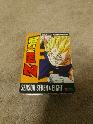 Dragon Ball Z Seasons 7 And 8 Rare Double Pack