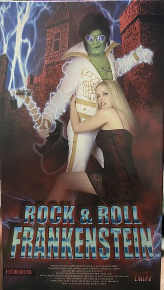 Rock And Roll Frankenstein Vhs Shock O Rama Sov Rare Oop