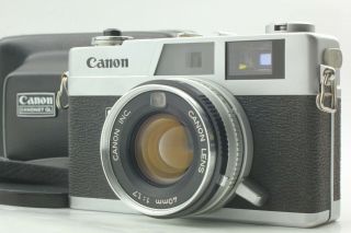 【rare Top In Case】 Canon Canonet Ql17 Camera 40mm F1.  7 Lens From Japan467