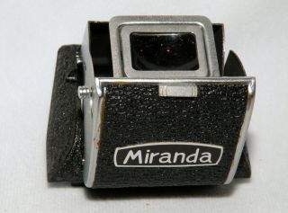 Rare Miranda Sensomat Vf - 1 Type 1 Wlf Elf Eye Level View Finder Viewfinder