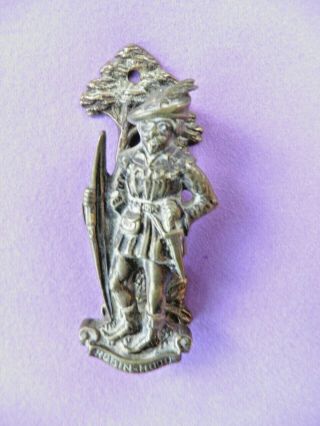 Miniature Brass Door Knocker " Robin Hood "