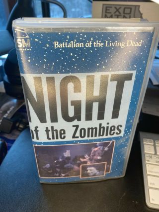 Night Of The Zombies Ultra Rare Nazi Grade Z Jamie Gillis Betamax Beta Vhs