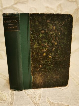 Antique Book Of Shirley A Tale,  By Currer Bell - 1888