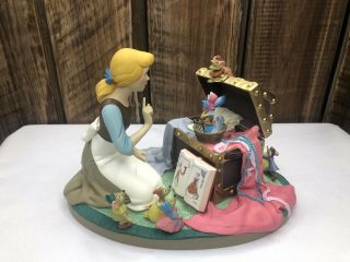 Rare Disney Store 45th Anniversary Cinderella Musical Figurine
