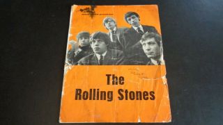 The Rolling Stones January 1965 Irish Tour Programme.  Very Rare