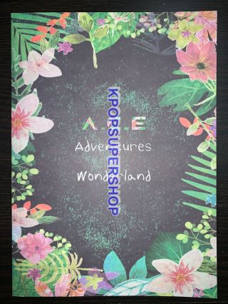 A.  C.  E Adventures In Wonderland Cd Rare Night Ver Photocards 2