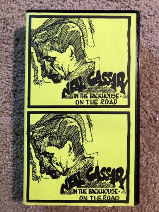 Neil Cassidy In The Back House On The Road Rare Vhs Grateful Dead Key - Z