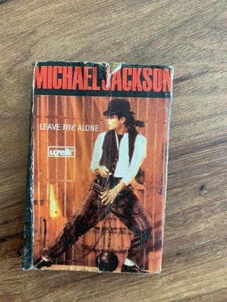 Michael Jackson LEAVE ME ALONE rare turkish release tape casette 3