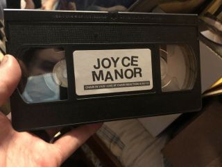 Joyce Manor Chain In Vain VHS tape /200 Rare Pop Punk 2