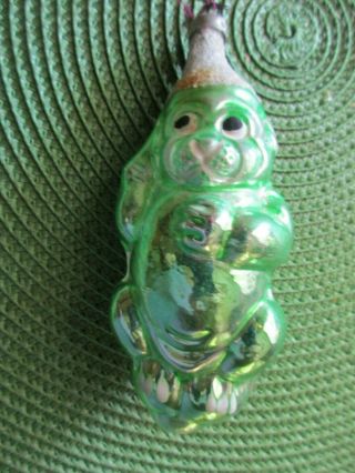 Antique German Christmas Ornament - Large Character Dog