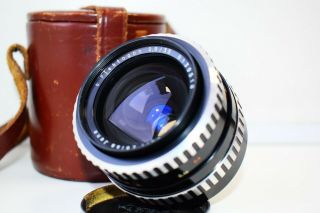 Rare Zebra Carl Zeiss Jena Flektogon 2.  8/35mm Wide Angle Slr Lens M42