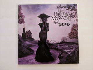 Rare The Birthday Massacre Pins & Needles Gatefold Rare Vinyl Lp W/ Poster 500