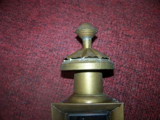 Antique brass buggy carriage automobile candle lamp lantern 3