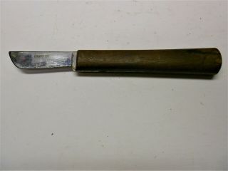 Vintage Case Xx Fixed Blade Knife With Scalpel Like 2 Inch Blade