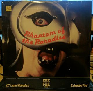 Phantom Of The Paradise Laserdisc Brian Depalma Rare