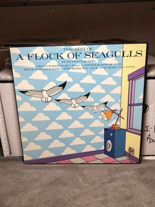 A Flock Of Seagulls - The Best Of - Jive Promo - I Ran - Rare - Ex/vg,