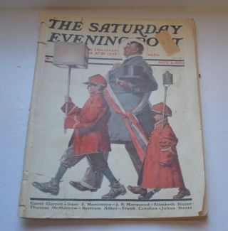 The Saturday Evening Post Nov.  8,  1924.  Rare Antique