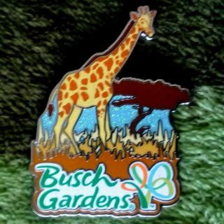 Busch Gardens Tampa Rare Retired Sparkle Sky Giraffe Pin