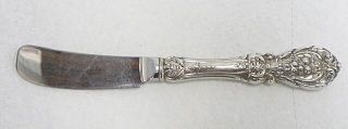 Reed & Barton Mirrorstele Sterling Silver Handle Butter Knife
