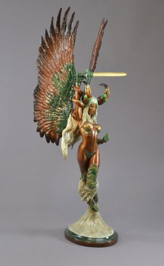 CS Moore Studio Angelus Faux Bronze Statue Ltd Edition PPS of 250 RARE 2