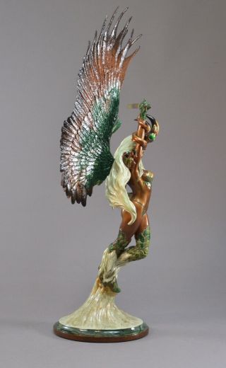CS Moore Studio Angelus Faux Bronze Statue Ltd Edition PPS of 250 RARE 3