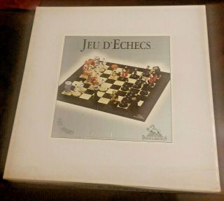 Very Rare Tex Avery 1998 Demons And Merveilles Of France Chess Set