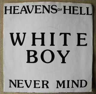 White Boy Heavens Of Hell Rare 