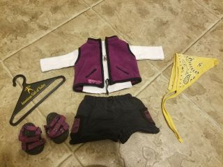 American Girl Of Today Camping Outfit From 2001 Complete Retired