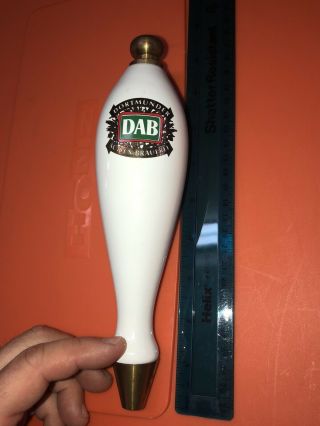 Dab Beer Tap Handle Dortmunder Actien Brauerei German Brewery Keg Draft Rare