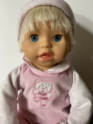 Rare Little Mommy Real Loving Baby Doll FISHER PRICE Interactive Hugging Talk 2