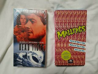 Mallrats & Dead Tides Screener Copies Vhs 1995 Kevin Smith Oop Crazy Rare (htf)