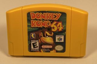 Donkey Kong 64 N64 Rare Nintendo 1999 Authentic