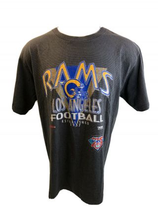 Vintage Los Angeles Rams La Rams Shirt Rare Single Stitch Xl Sweet