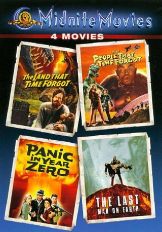 The Land That Time Forgot/panic In Year Zero (4 Midnite Movies Dvd) Rare Oop