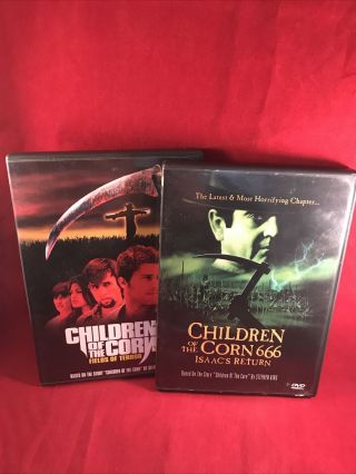 Children Of The Corn V: Fields Of Terror,  Children Of The Corn 666 (rare Dvds)