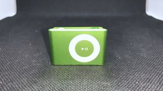 Apple Ipod Shuffle 4th Generation Leaf Green Rare/mint