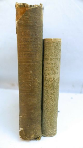 Antique Mosses From An Old Manse & House Of The Seven Gables Nathaniel Hawthorne