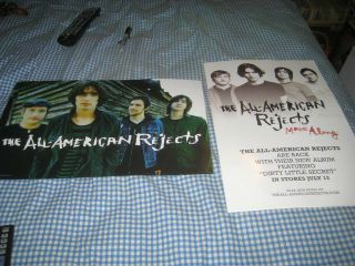 All American Rejects - (move Along) - 1 Poster - 2 Sided - 11x17 - Nmint - Rare