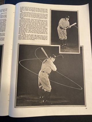 Vintage Rare 1930 Babe Ruth York Yankees Baseball MLB Historic 3