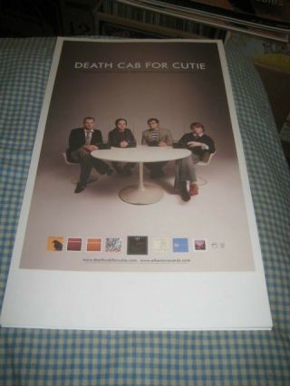 Death Cab For Cutie - (soul Meets Body) - 1 Poster - 11x19 - Nmint - Rare