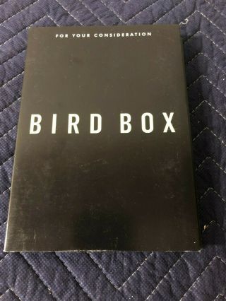 Authentic Rare Netflix Bird Box Dvd Fyc Screener Sandra Bullock