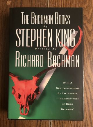 The Bachman Books By Stephen King Hc Rare