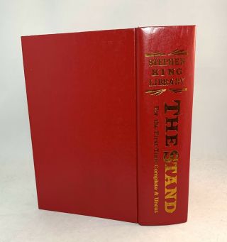 The Stand - Stephen King - Red Leather Library Edition - Highly Desirable - VERY RARE 2
